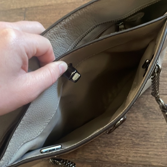 Mushroom/Taupe COACH Handbag/Purse - Picture 6 of 11